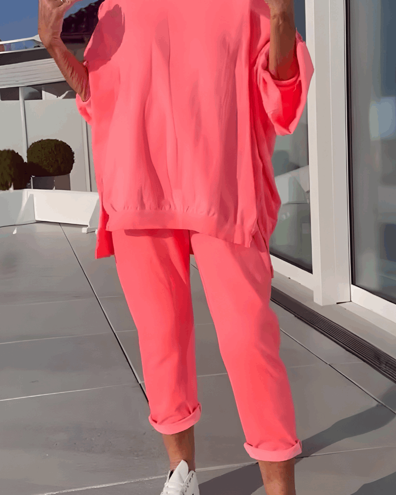 WHITE | Stylish Lounge Set – Comfort & Class for Every Day