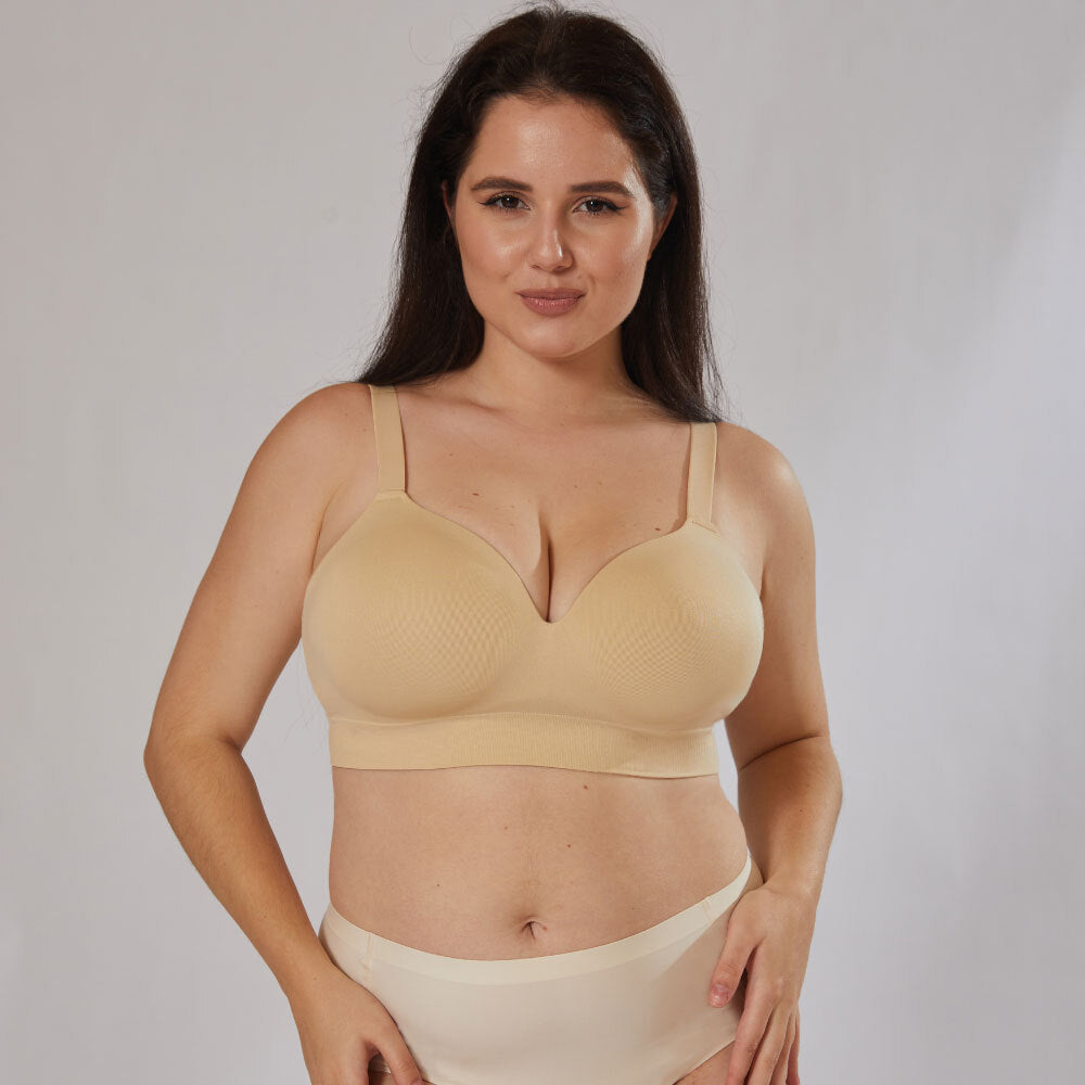 WHITE | Supportive Comfort Bra