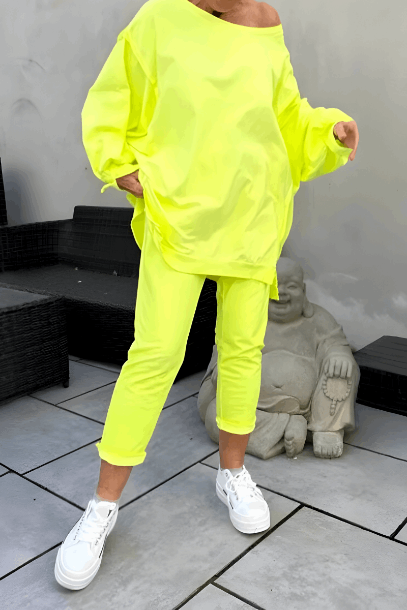 WHITE | Stylish Lounge Set – Comfort & Class for Every Day