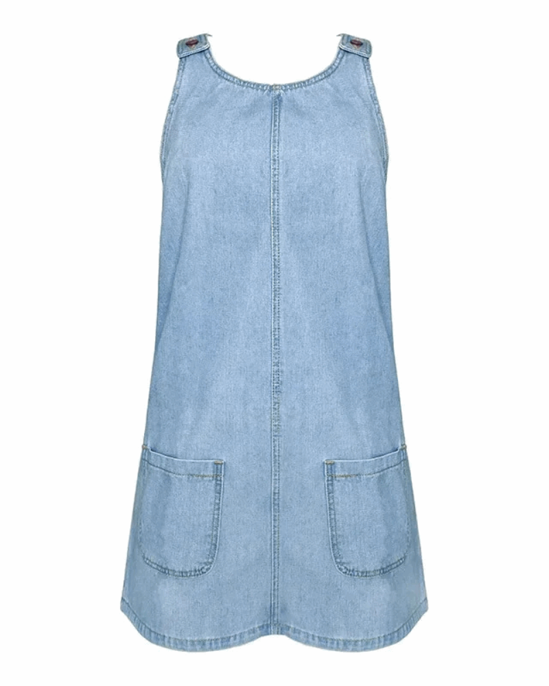 Sigrid Denim Dress™ | Spring dress with flattering cut