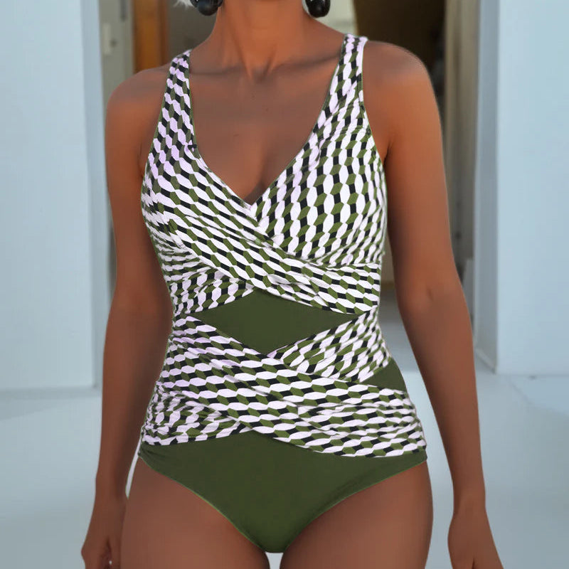 Liva | Elegant Cross-Over swimsuit