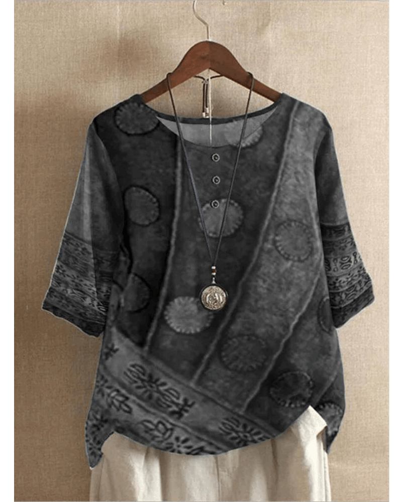 Valarie | Colourful Bohemian Top