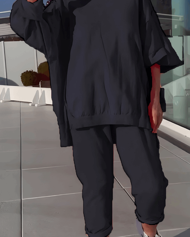 WHITE | Stylish Lounge Set – Comfort & Class for Every Day