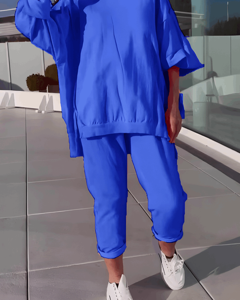 WHITE | Stylish Lounge Set – Comfort & Class for Every Day