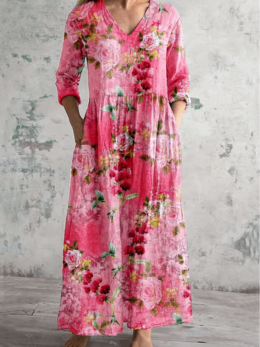 Jedda | Vintage floral maxi dress