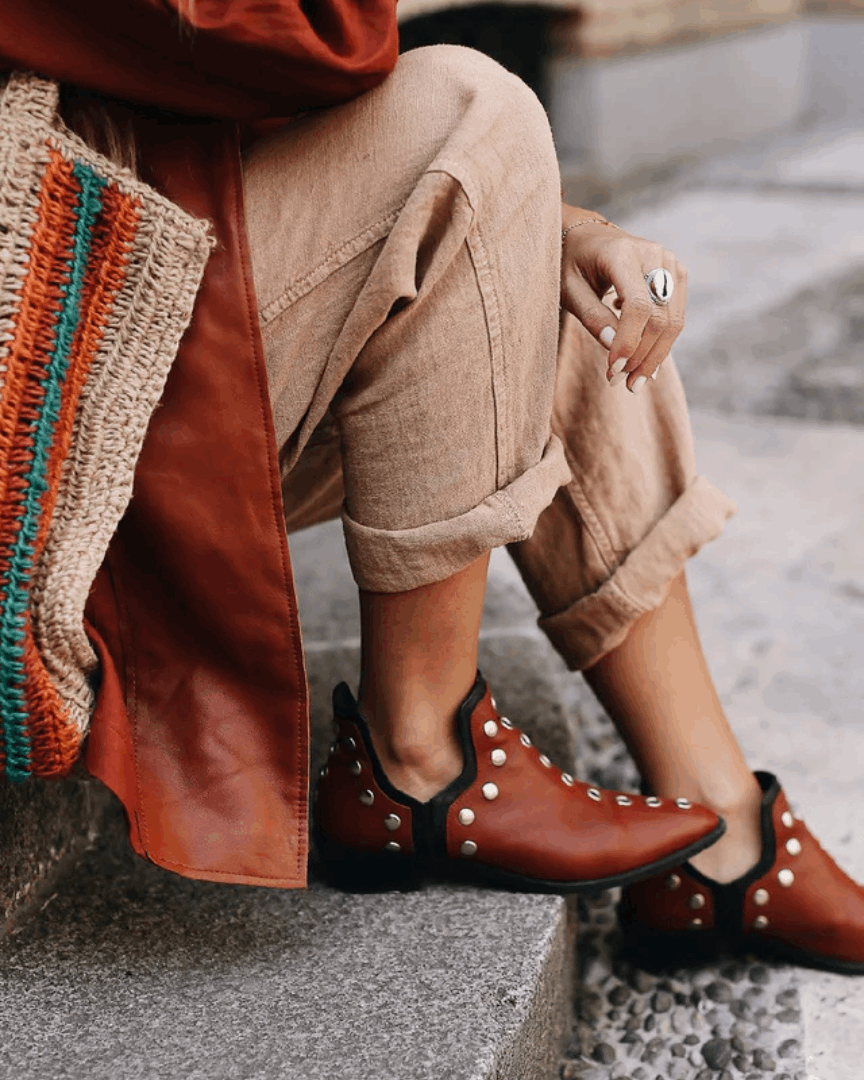 Sophie | Chic Boho Suede Ankle Boots
