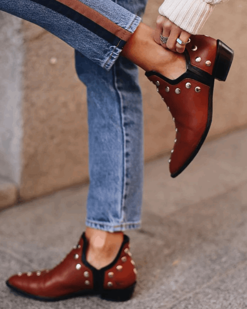 Sophie | Chic Boho Suede Ankle Boots