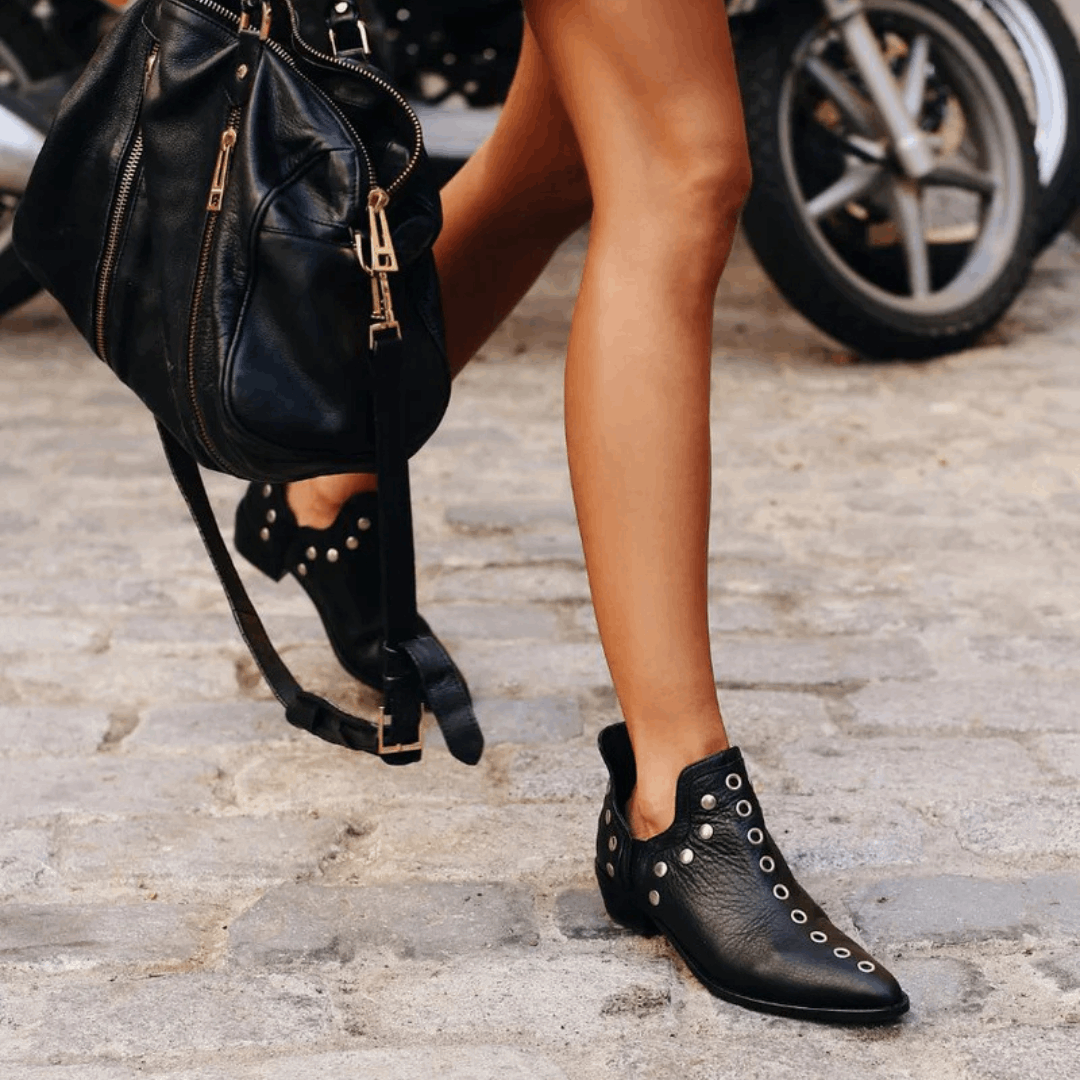 Sophie | Chic Boho Suede Ankle Boots