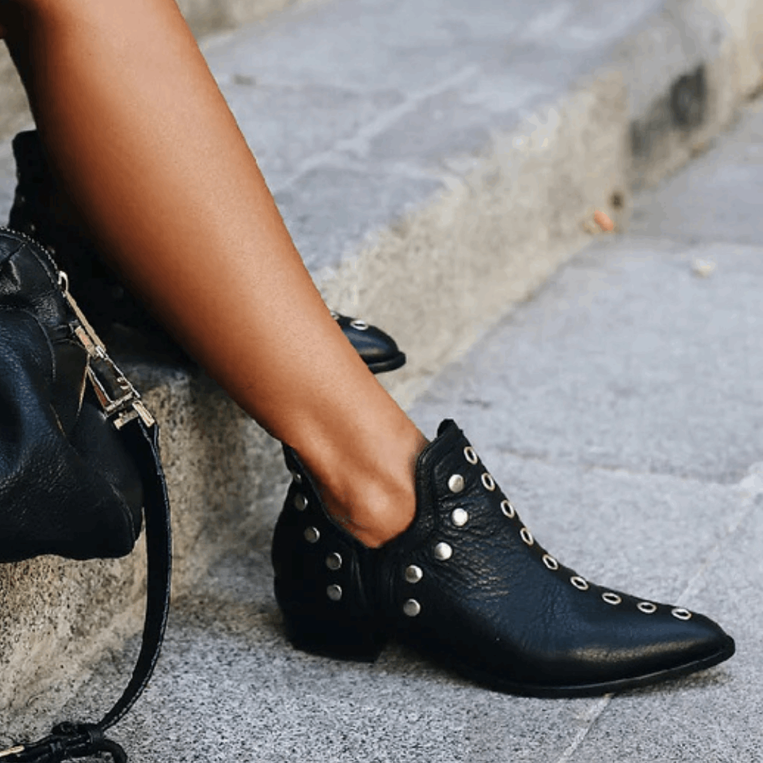 Sophie | Chic Boho Suede Ankle Boots