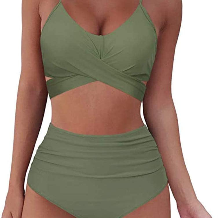WHITE™ | Belle High Waisted Bikini