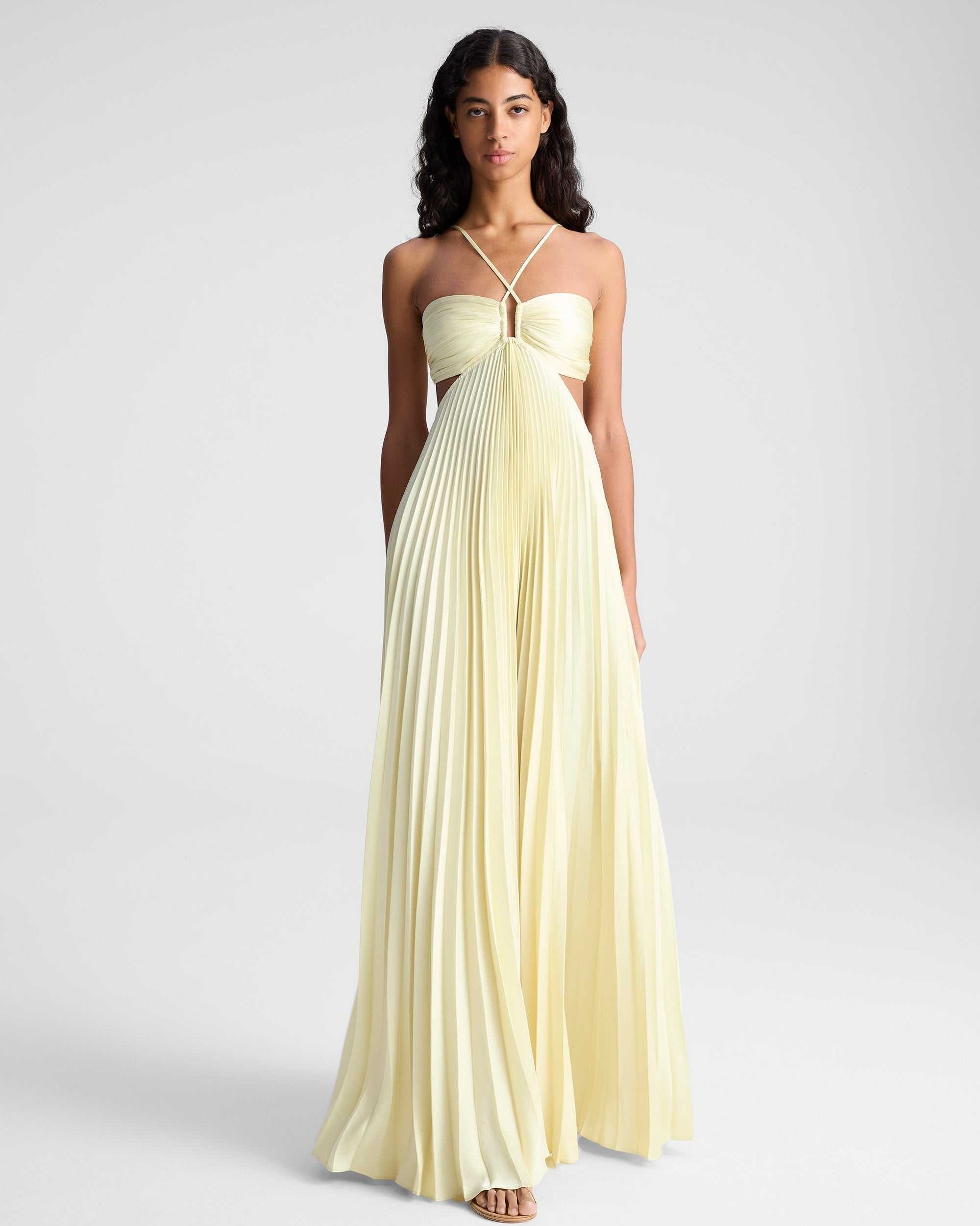 Sienna™ | Pleated Sunrise Gown