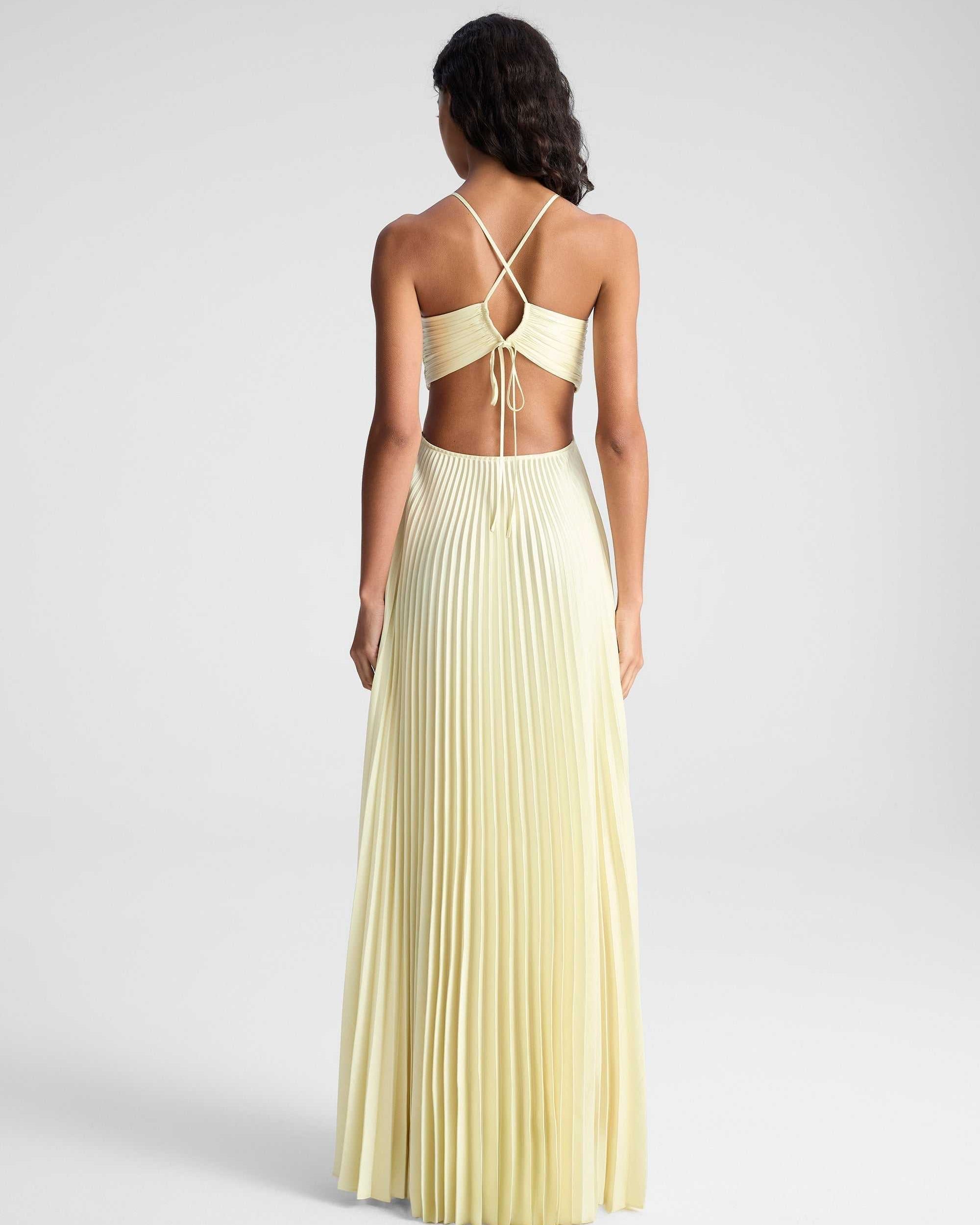 Sienna™ | Pleated Sunrise Gown