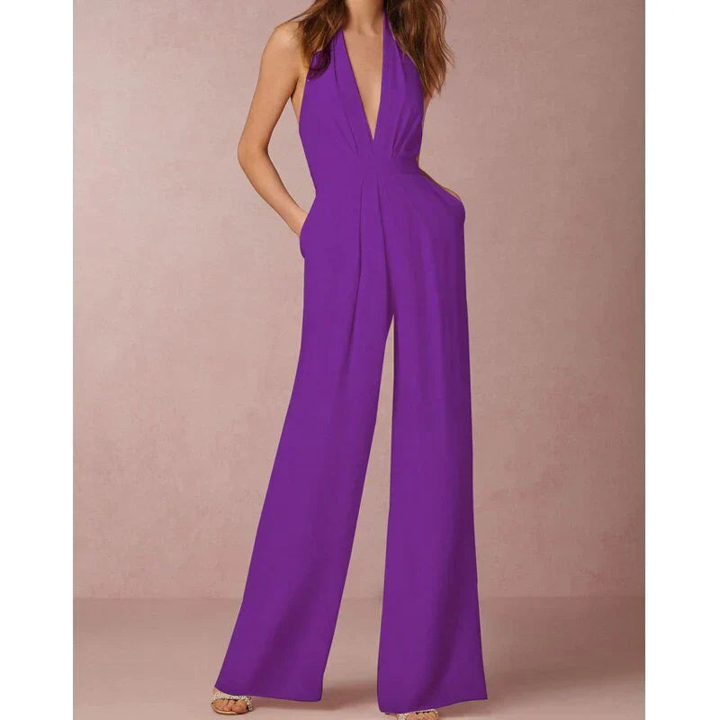 Verona - V-neck Jumpsuit