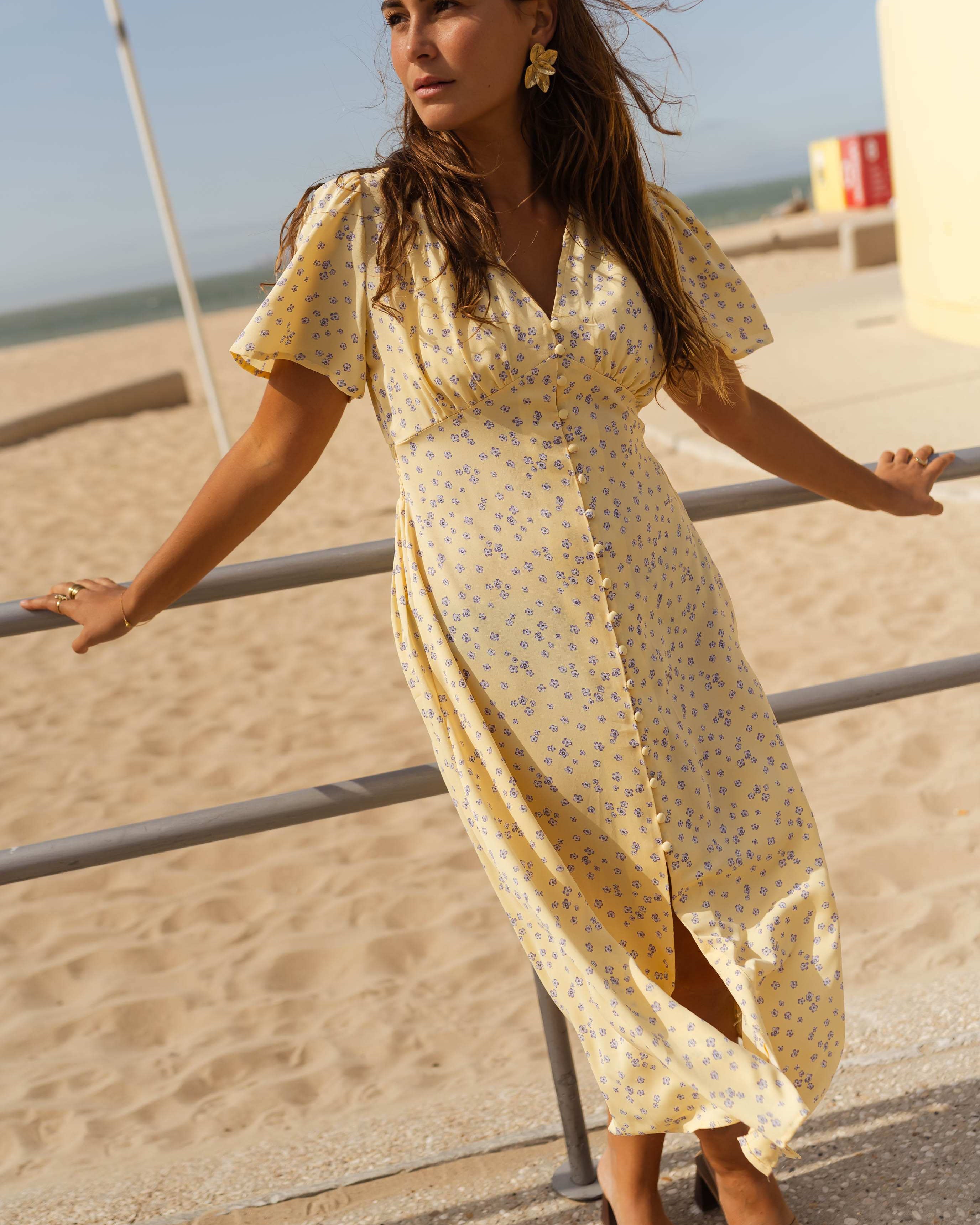 Diana™ | The Floral Summer Midi Dress