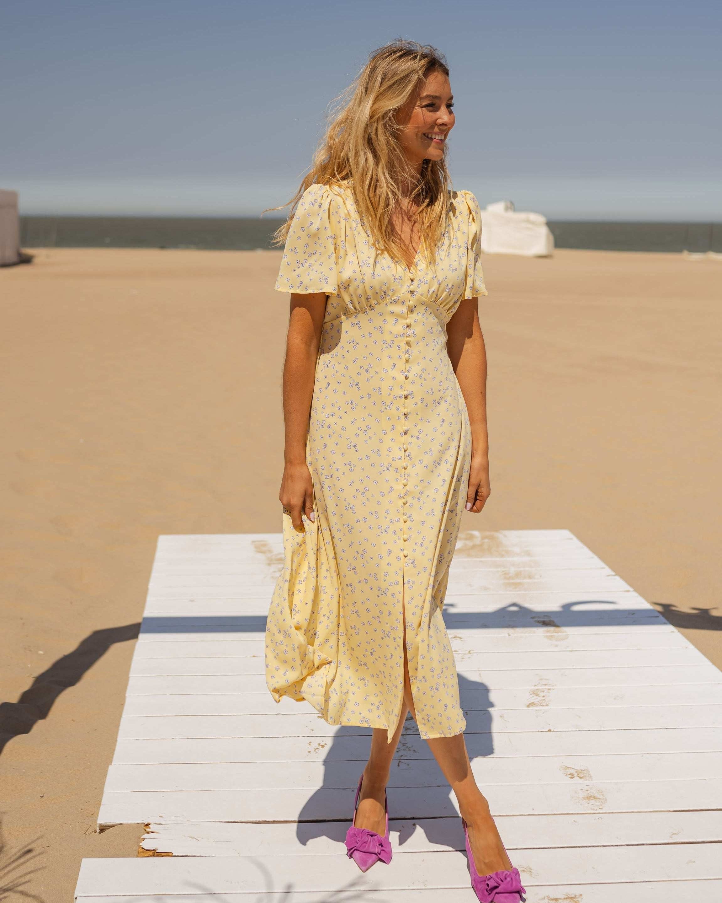 Diana™ | The Floral Summer Midi Dress
