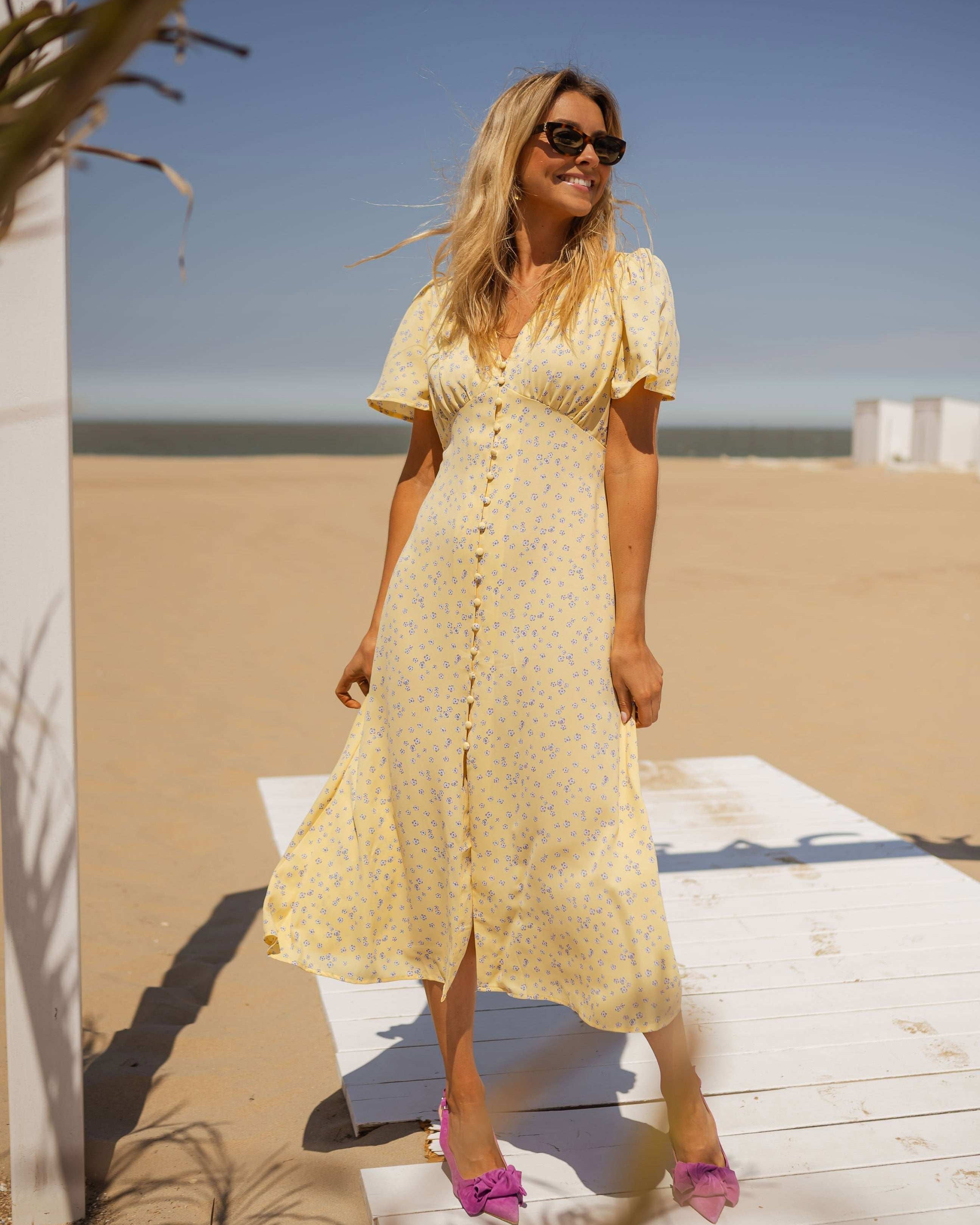 Diana™ | The Floral Summer Midi Dress