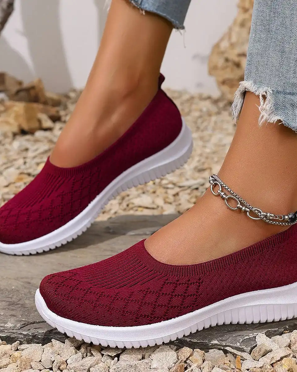 Sofina | Anti-Slip Breathable Slip-Ons