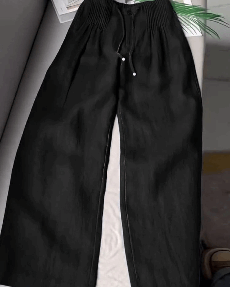 WHITE | Linen trousers