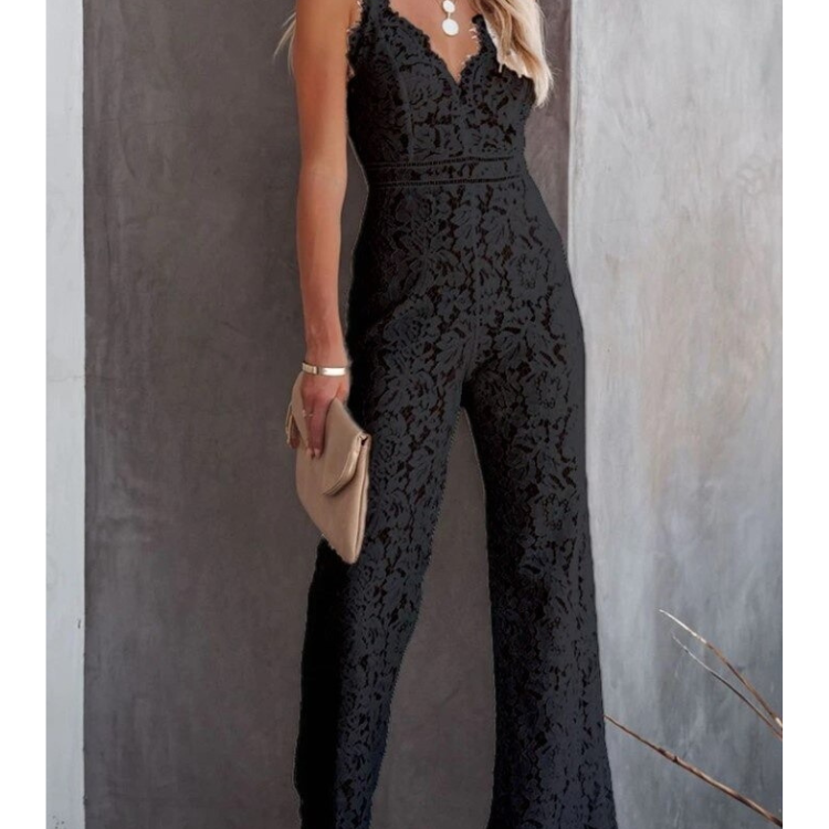 Thea - V-Neck Jumpsuit