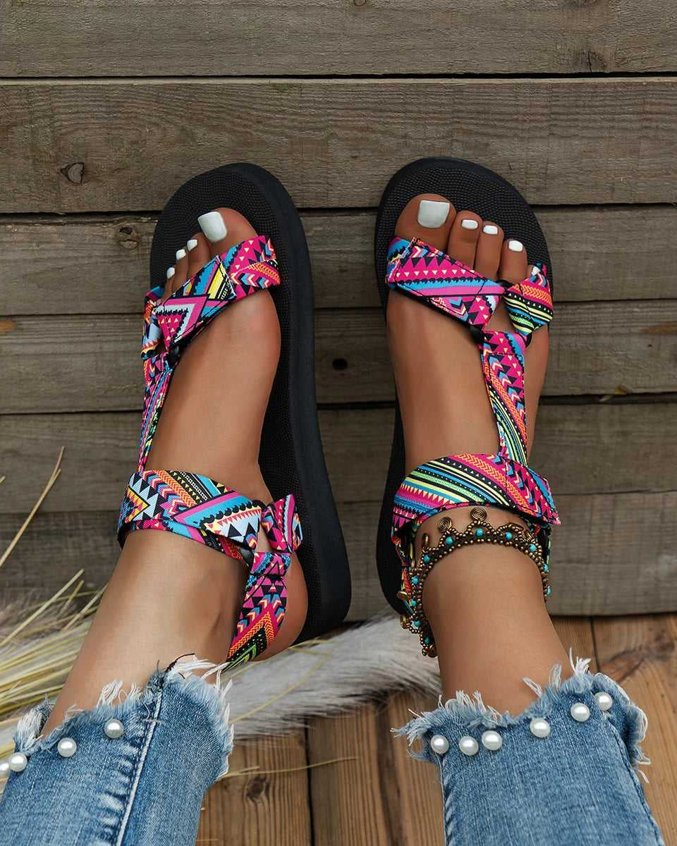 Amelie | Lightweight Women's Summer Sandals with Colourful Design