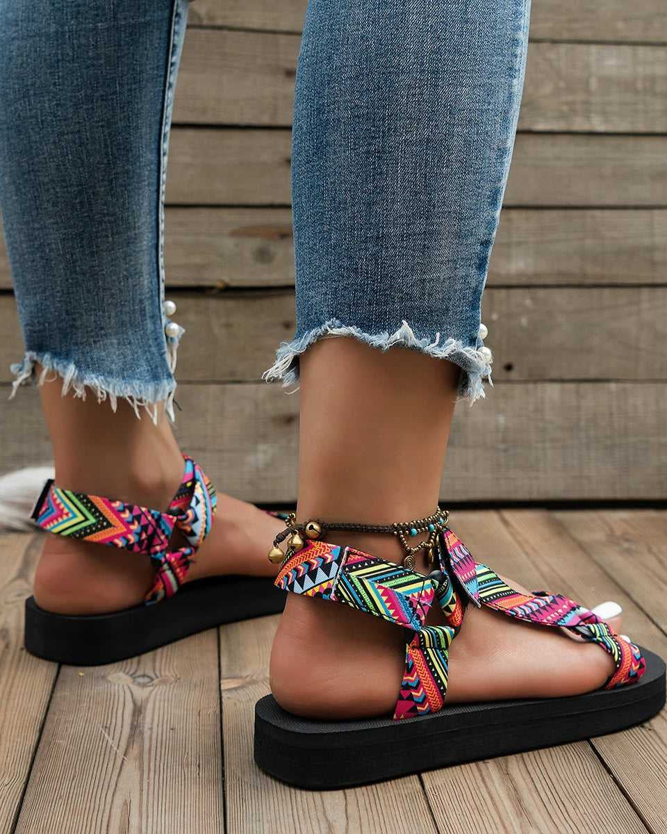 Amelie | Lightweight Women's Summer Sandals with Colourful Design