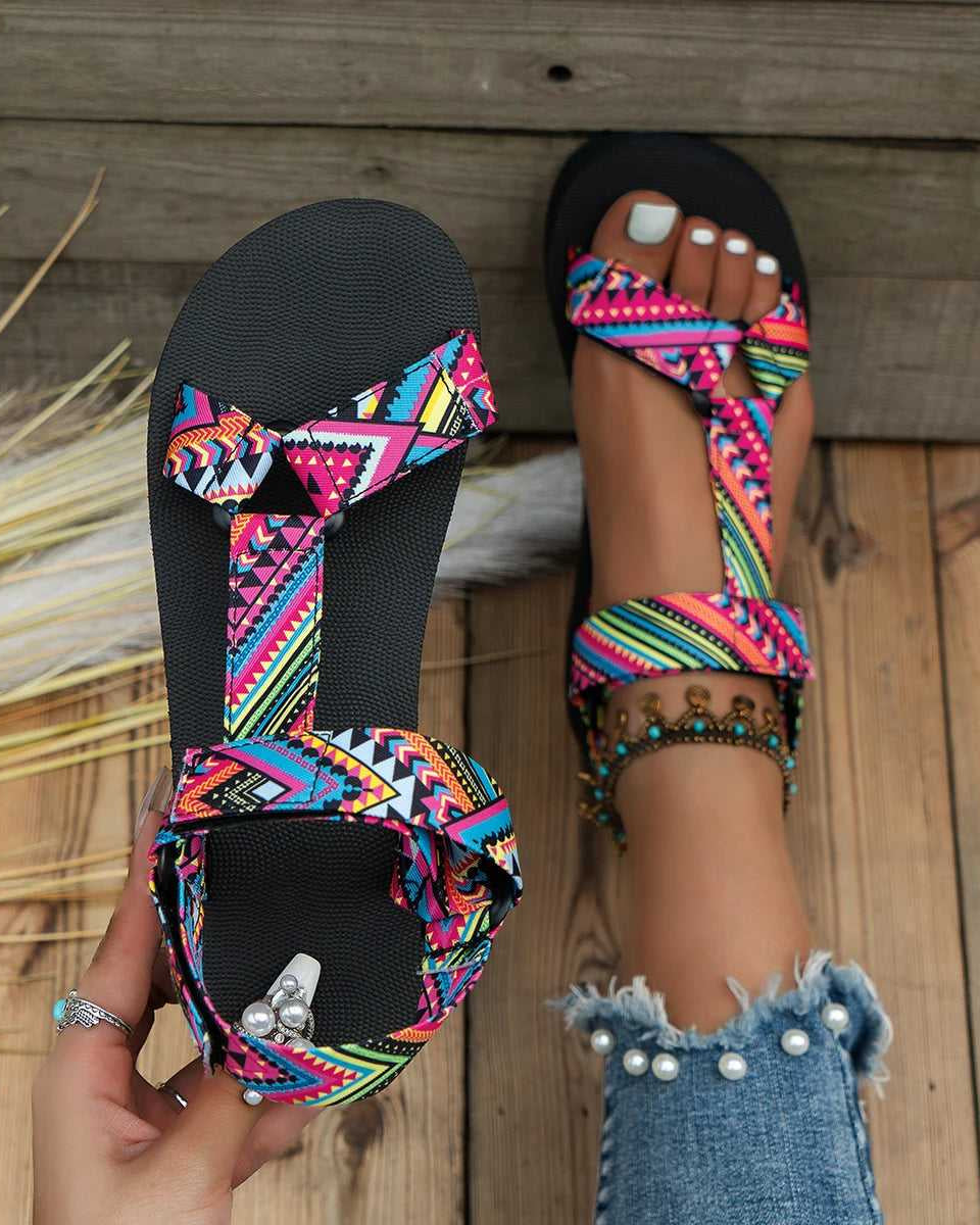 Amelie | Lightweight Women's Summer Sandals with Colourful Design