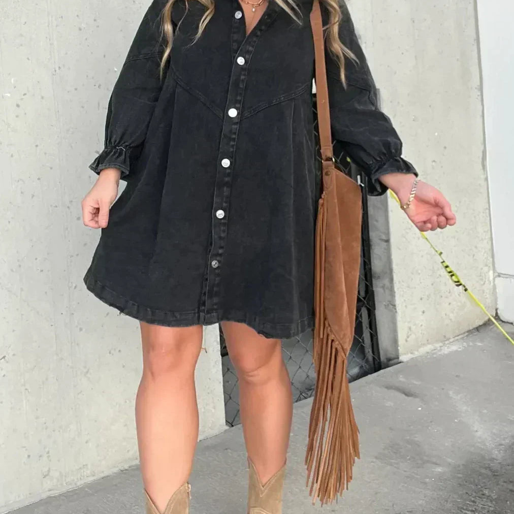 Sophia | Denim Dress