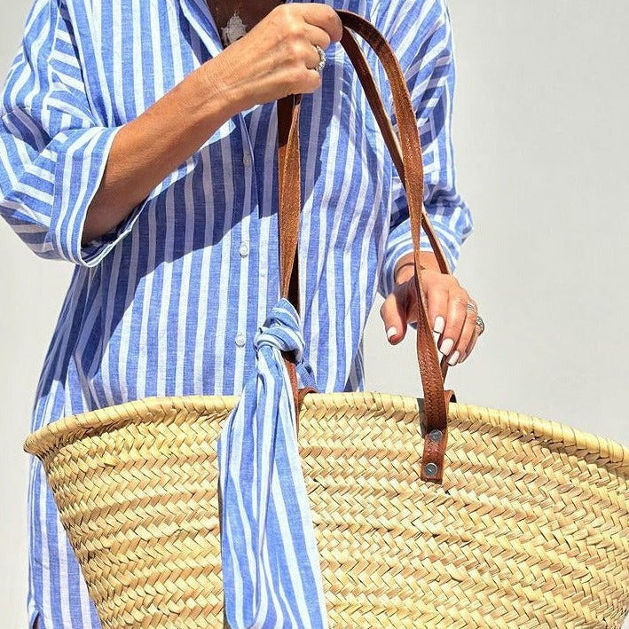 Colen | Classic Striped Shirt Dress