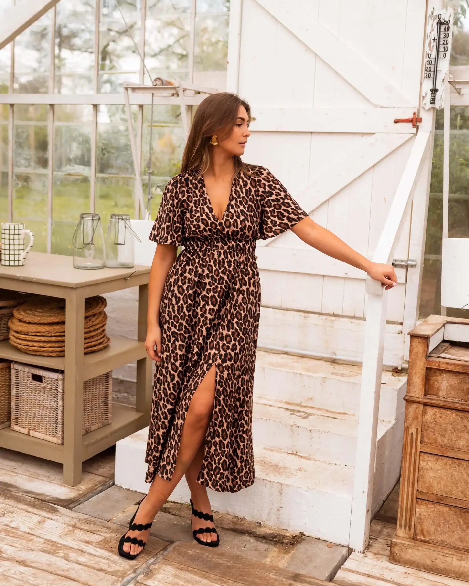 STELLA™ | THE LEOPARD MAXI DRESS