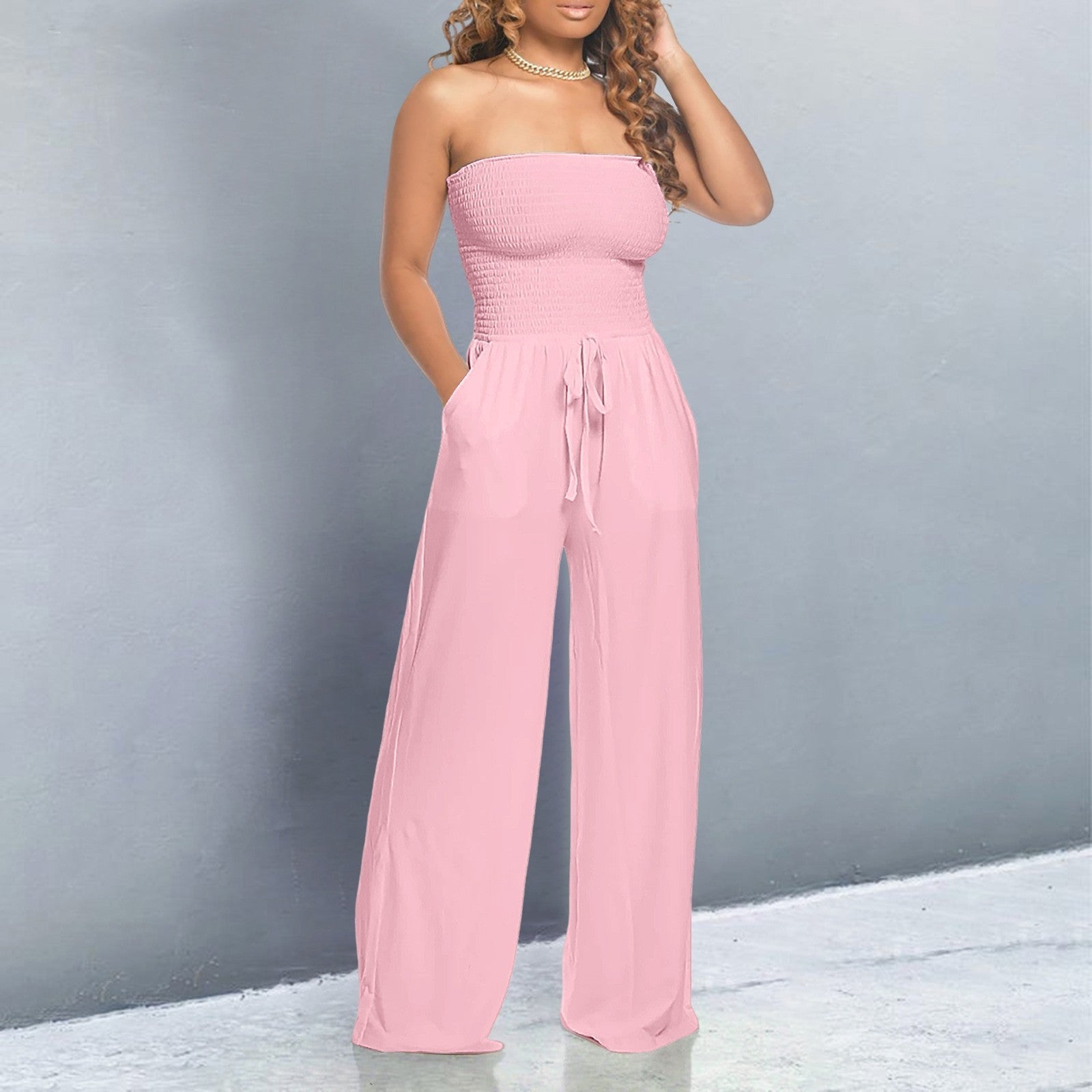 Isadora - Trendy Off-Shoulder Jumpsuit