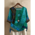 Valarie | Colourful Bohemian Top