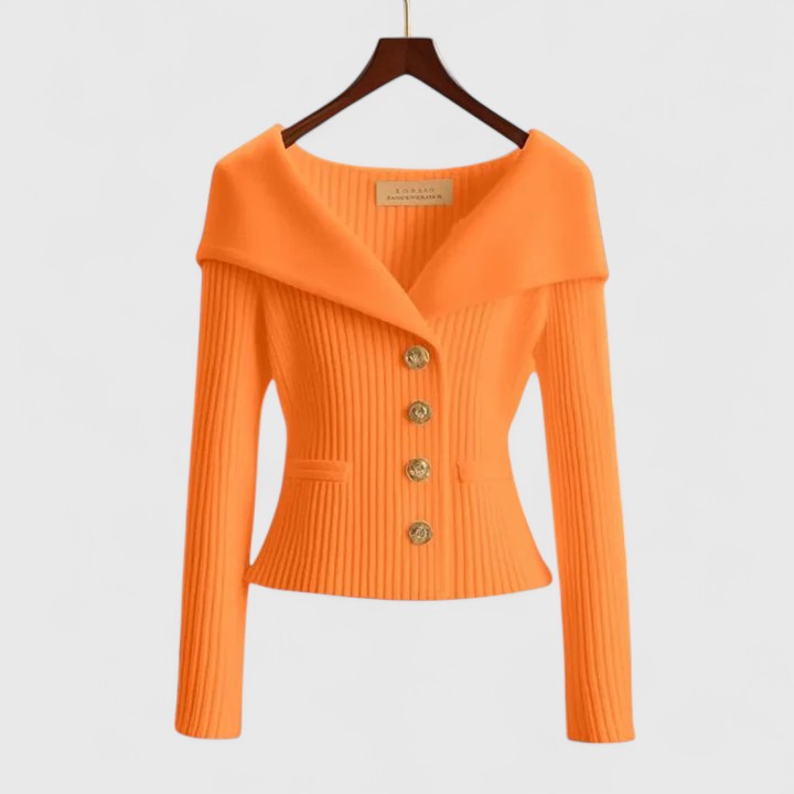 Gabrielle | Sculpted Knit Cardigan
