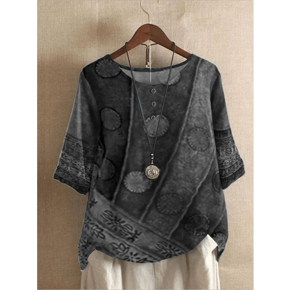 Valarie | Colourful Bohemian Top