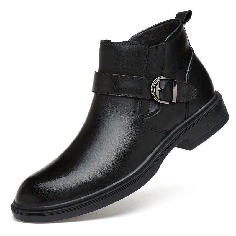 Liam - Leather Ranger Boots
