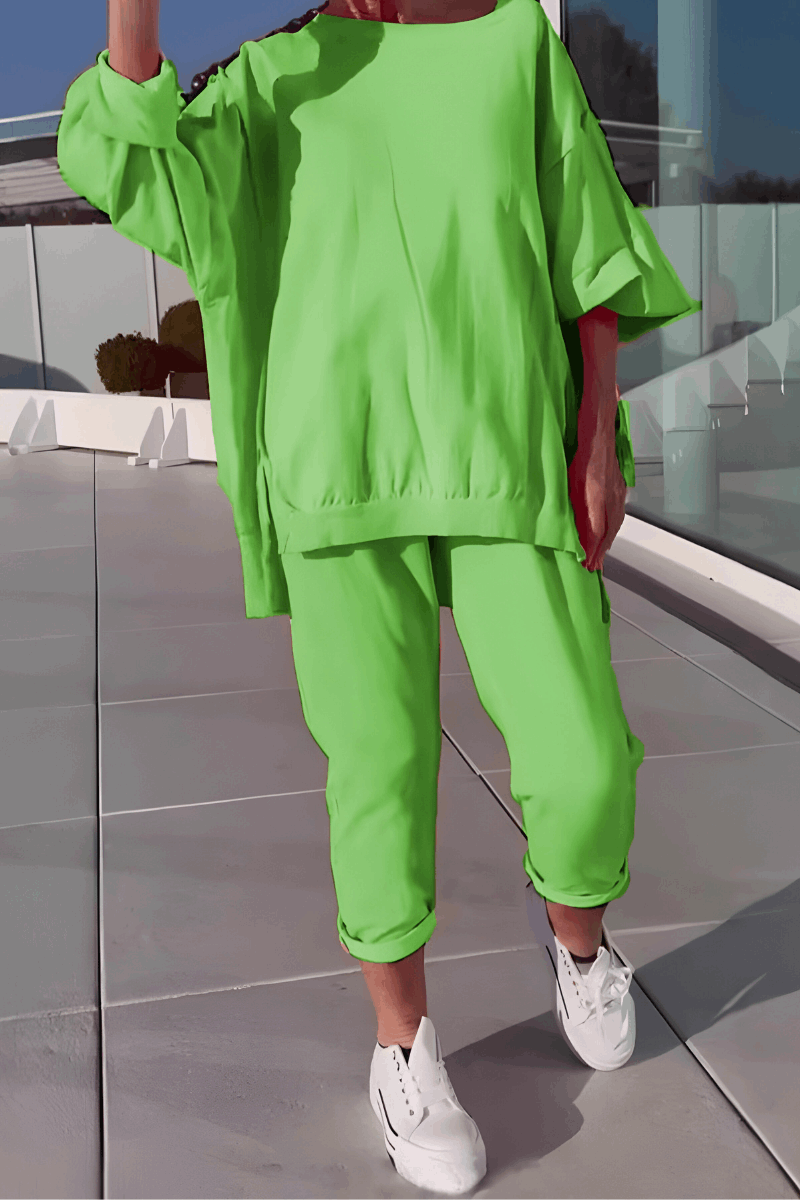 WHITE | Stylish Lounge Set – Comfort & Class for Every Day