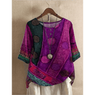 Valarie | Colourful Bohemian Top