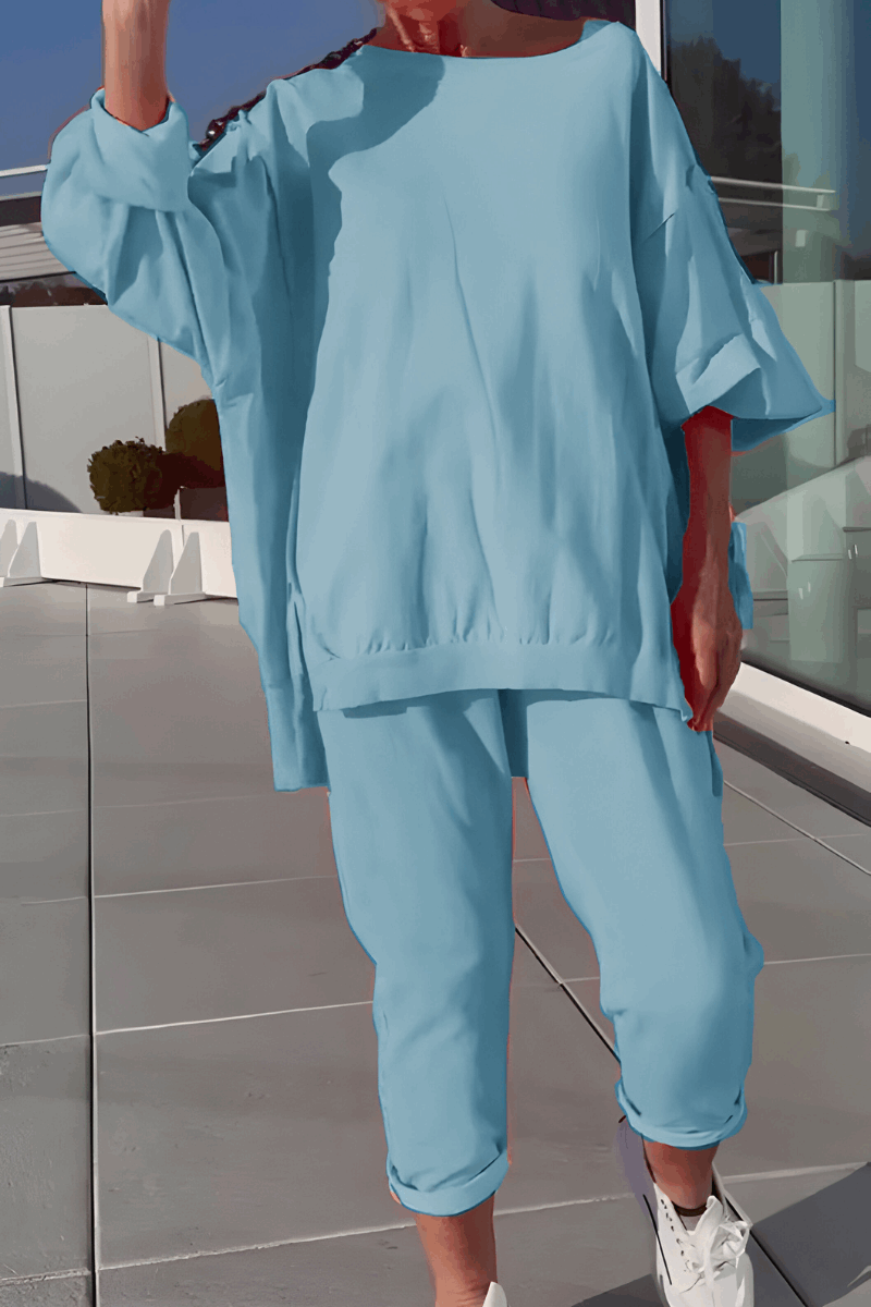 WHITE | Stylish Lounge Set – Comfort & Class for Every Day