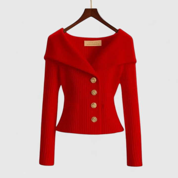 Gabrielle | Sculpted Knit Cardigan
