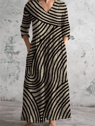 Denise | Vintage floral maxi dress