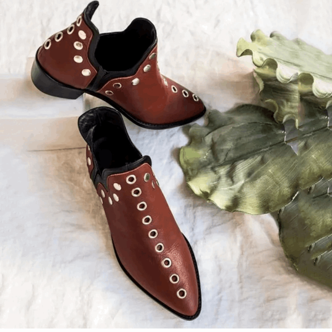 Sophie | Chic Boho Suede Ankle Boots