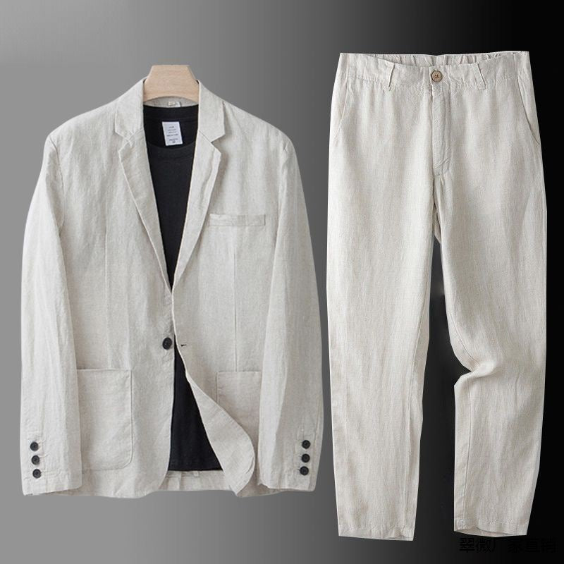 Luiz - Elegant Linen Suit