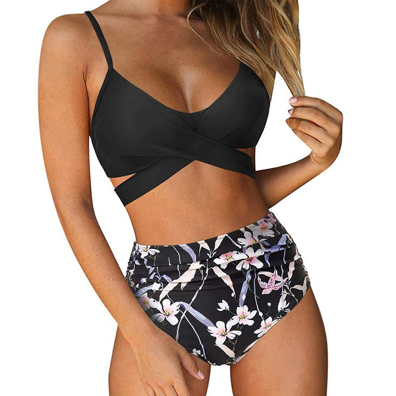 WHITE™ | Belle High Waisted Bikini