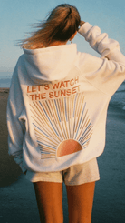 LUNA Hoodie - Oversized Fit - Soft Cotton Blend - Tropical Back Print - Casual Look