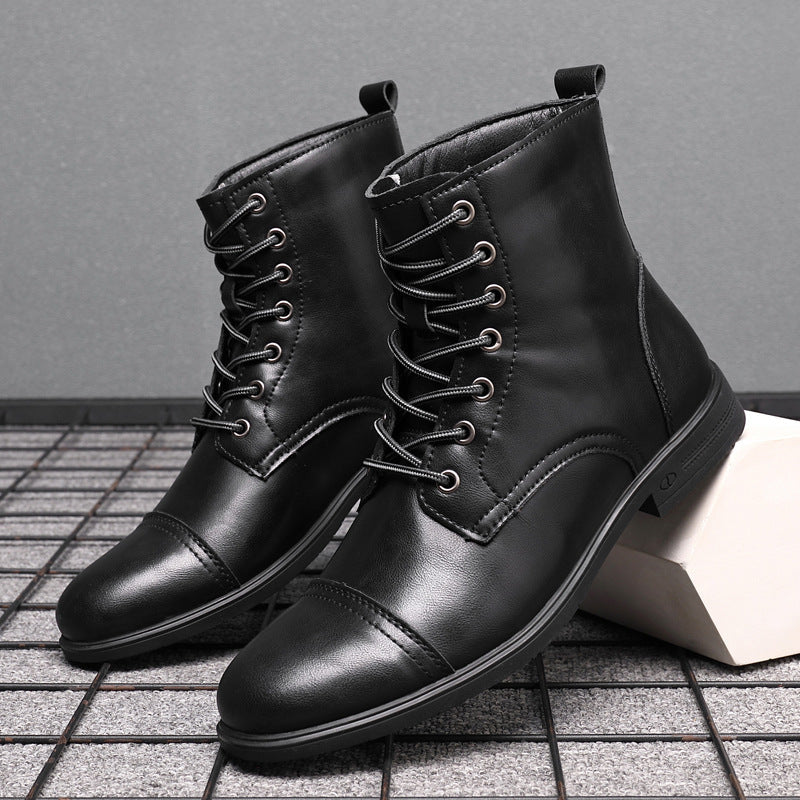Claude - Leather Boots