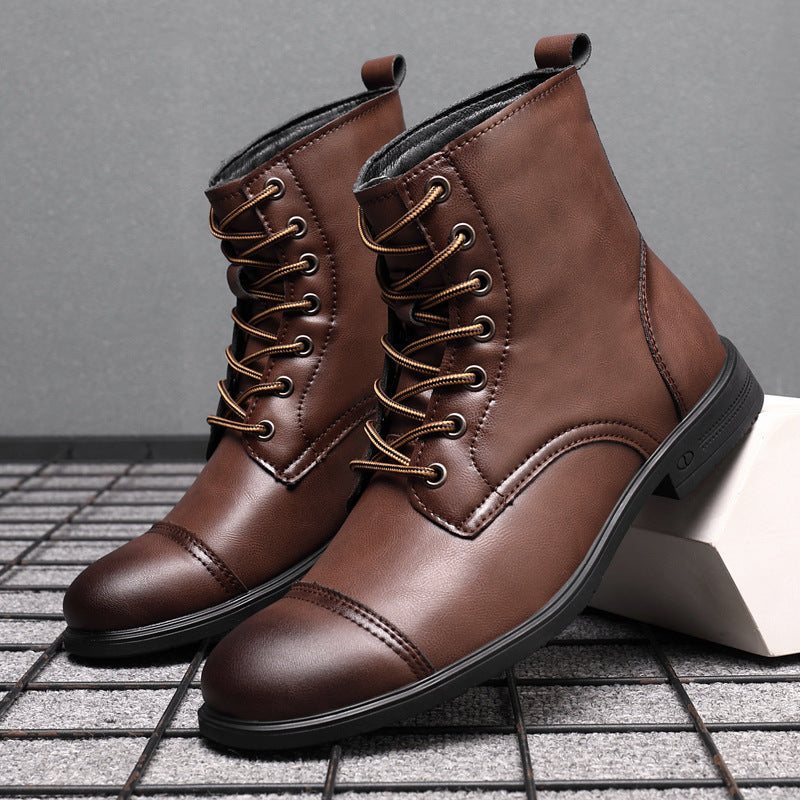 Claude - Leather Boots