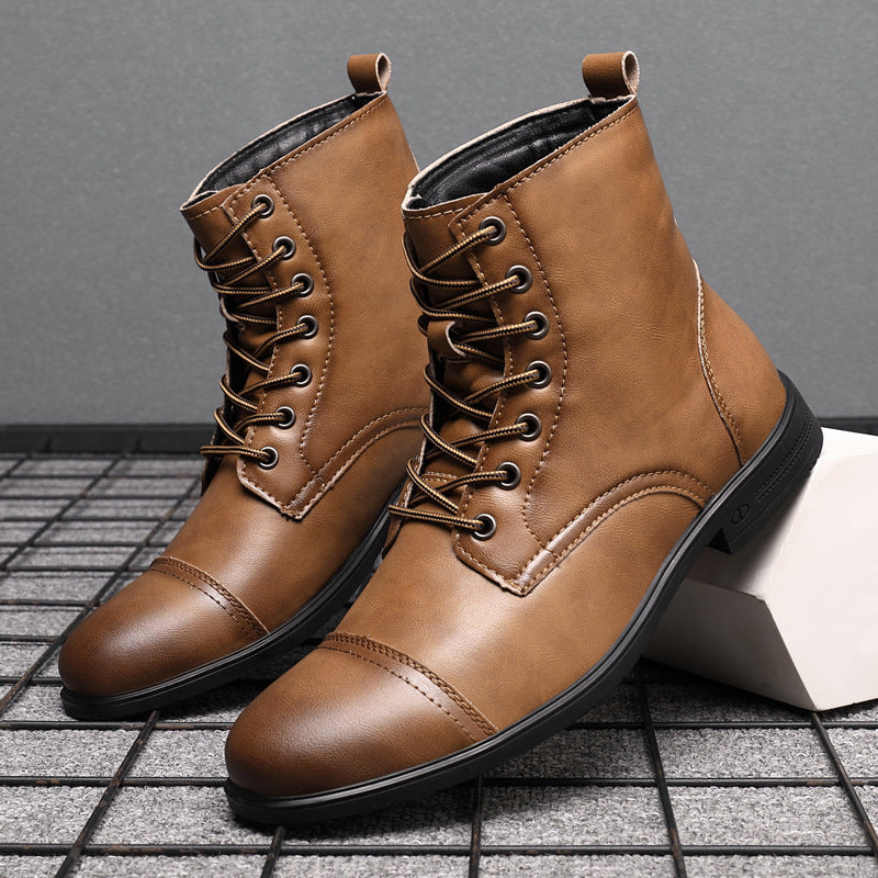 Claude - Leather Boots