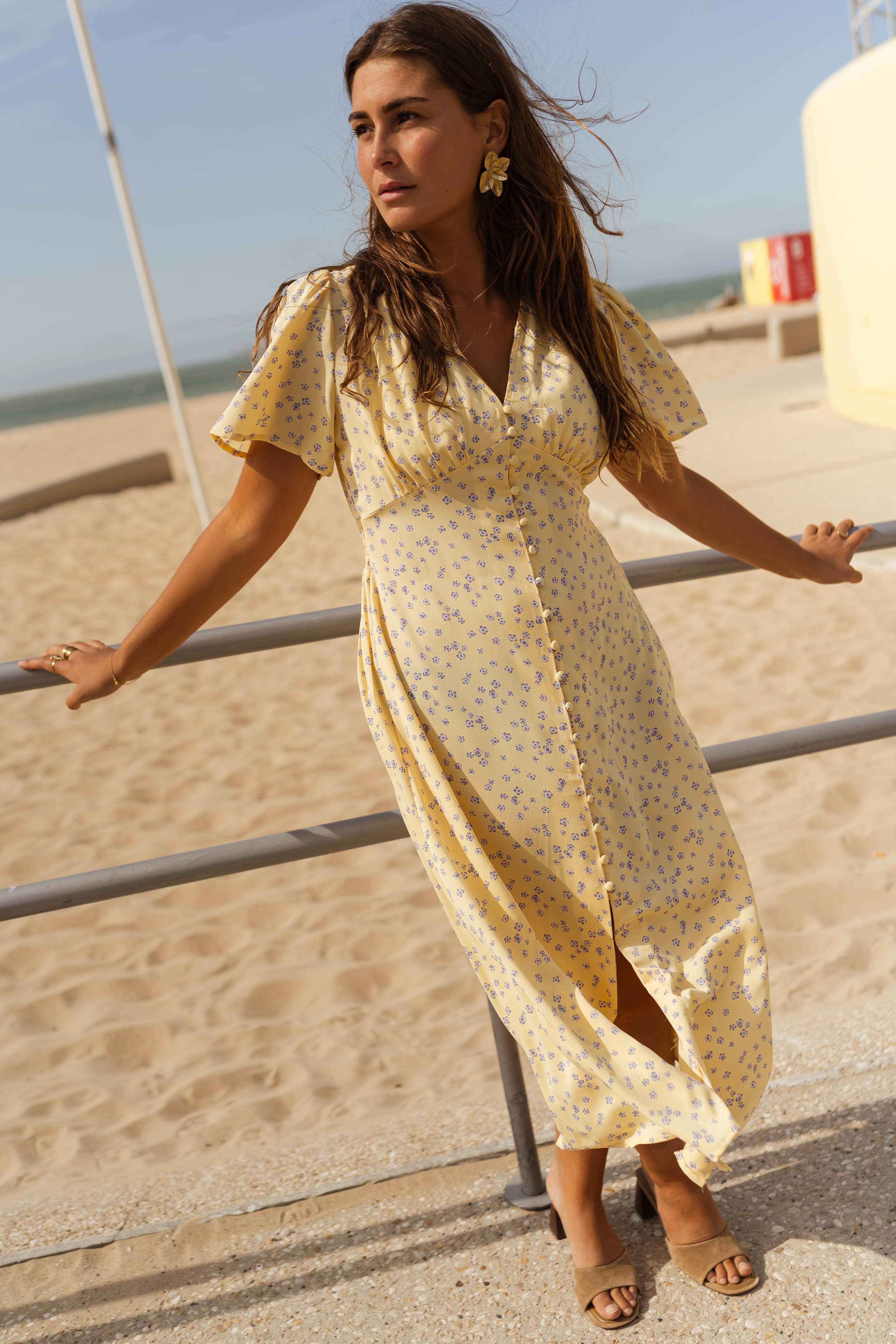 Diana™ | The Floral Summer Midi Dress