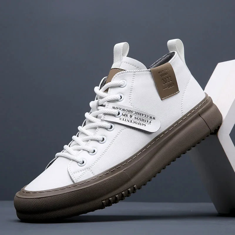 Liam - Metro Leather Sneakers