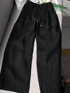 WHITE | Linen trousers