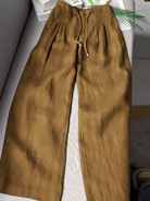 WHITE | Linen trousers